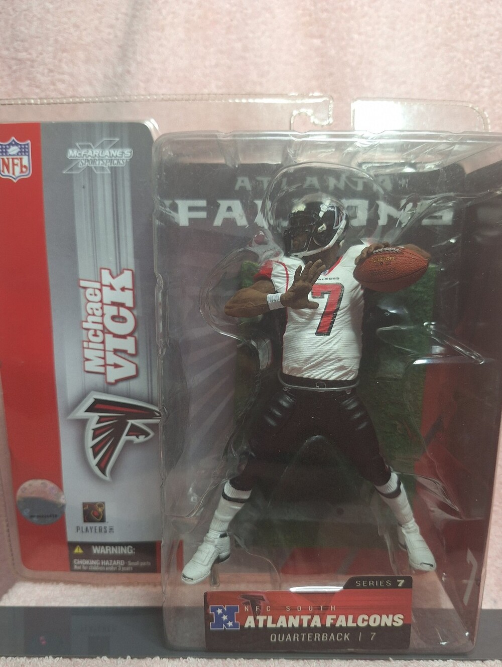 Michael Vick Atlanta Falcons Figure - Black & White